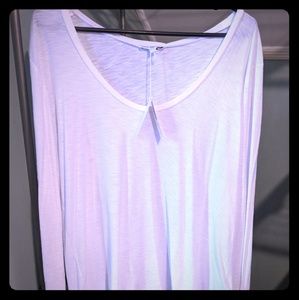 White James Perse long-sleeved tshirt